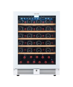 Винный шкаф CellarPrivate встраиваемый, однокамерный на 51 бутылку белый, скрытая ручка CP051-1TWH, фото 11