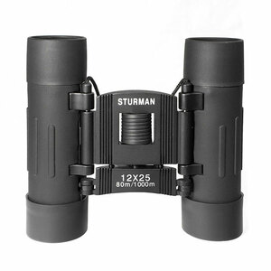 Бинокль STURMAN 12x25, черный, фото 4