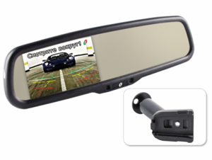 Зеркало заднего вида с монитором Gazer MM701 с автозатемнением, фото 1