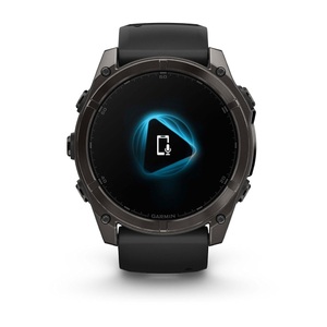 Часы Garmin Fenix 8 51mm AMOLED Saph Carbon Gray DLC Titanium Black-Pebble Grey Sln (010-02905-63G), фото 4