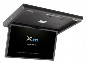 Потолочный монитор для автомобиля с электроприводом XM 1760RDUD (черный), фото 1