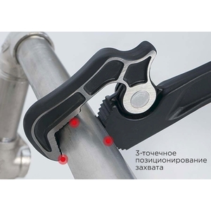 Трубный самозажимной ключ KING TONY 12-28 мм 3616S-08P, фото 3