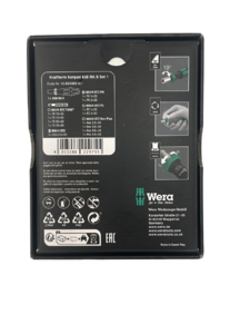 Набор бит 50 мм с отвёрткой-битодержателем с функцией трещотки, с патроном Rapidaptor, 14 пр. Kraftform Kompakt 838 RA S Set 1 WERA WE-051060, фото 2