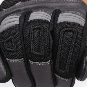 Перчатки кожаные Scoyco MC78 (Carbon) Grey M, фото 4