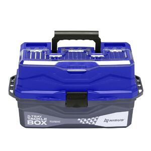 Ящик для снастей Tackle Box трехполочный синий (N-TB-3-B) NISUS, фото 3