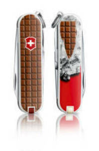 Нож-брелок Victorinox Classic, 58 мм, 7 функций, "The Chocolate", фото 2