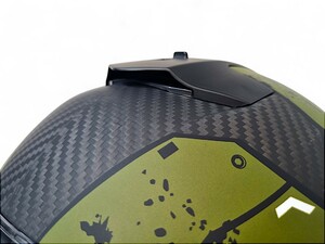 Шлем AiM RH365 Carbon Renault green XXL, фото 7