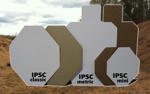 Мишень IPSC классическая (одноцветная) IPSC 735/10, фото 1