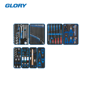 Набор инструментов "GLORY" для тележки, 8 ложементов, 152 предмета KING TONY 9G35-152MRVD, фото 2