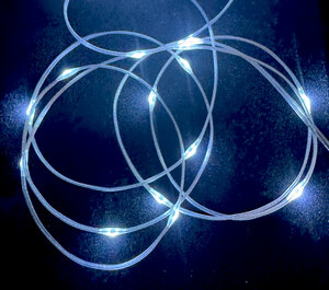 Инновационная водонепроницаемая LED-гирлянда ЛАМПОВА "Звёздный путь" холодный белый, 220 ламп, 22метра,  (TYL-34-SB+220-CWL200-22), фото 10