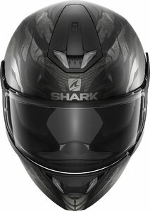 Шлем SHARK SKWAL 2 IKER LECUONA MAT Black/Antracite/Silver XS, фото 2