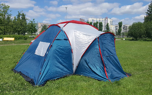 Палатка Canadian Camper SANA 4 PLUS, цвет royal, фото 10