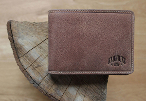 Бумажник Klondike Tony, коричневый, 12x9 см, фото 9