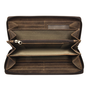Бумажник Klondike Mary, коричневый, 19,5x10 см, фото 2