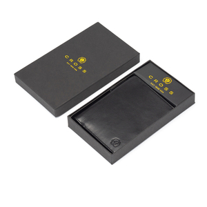 Бумажник для документов с ручкой Cross Classics, кожа наппа, черный, 14х11х1 см, фото 5