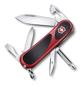 Нож Victorinox EvoGrip 14, 85 мм, 14 функций, красный с чёрным