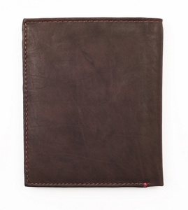 Портмоне Zippo, коричневое, натуральная кожа, 10×1,5×12,3 см, фото 3