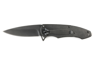 Нож Stinger, 82 мм, чёрный с медведем, фото 3