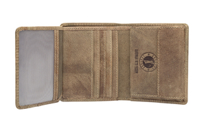 Бумажник Klondike Jamie, коричневый, 9x10,5 см, фото 4