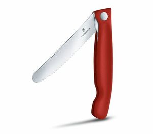 Набор Victorinox Swiss Classic: нож столовый, лезвие 11 см + разделочная доска, красный, фото 5