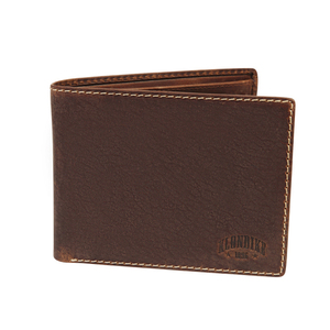 Бумажник Klondike Yukon, коричневый, 13х2,5х10 см, фото 1