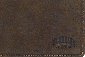 Бумажник Klondike Billy, коричневый, 11x8,5 см, фото 5