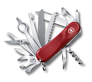 Нож Victorinox Evolution 28, 85 мм, 23 функции, красный