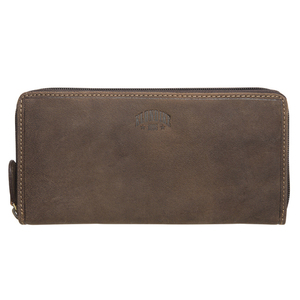 Бумажник Klondike Mary, коричневый, 19,5x10 см, фото 1