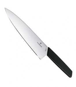 Нож Victorinox разделочный, лезвие 20 см, черный, фото 1