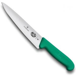 Нож Victorinox разделочный, 25 см, зелёный, фото 1