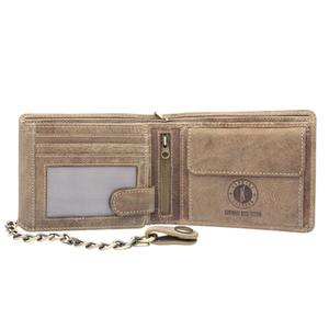 Бумажник Klondike Happy Eagle, коричневый, 12,5x10 см, фото 3