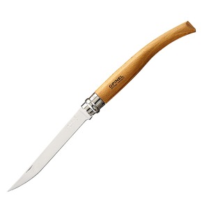 Нож филейный Opinel №12, нержавеющая сталь, рукоять из дерева бука, фото 2
