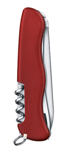 Нож Victorinox Cheese Master, 111 мм, 8 функций, с фиксатором лезвия, красный, фото 4