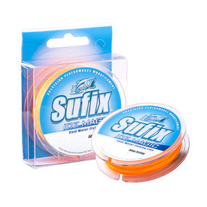 Леска зимняя SUFIX Ice Magic 50 м желто-оранжевая 0,280 мм 6,6 кг