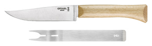 Набор ножей для резки сыра Opinel Cheese set (нож+ вилка), дерев. рукоять, нерж, сталь, кор. 001834, фото 4