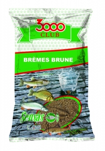 Прикормка Sensas 3000 Club BREMES Brune 1кг