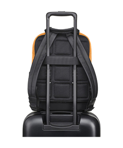 Рюкзак Moleskine The Backpack Ripstop, оранжевый/желтый, 41x13x32 см, фото 5