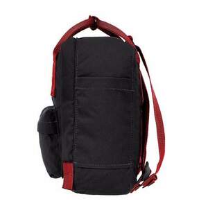 Рюкзак Fjallraven Kanken Mini, черный/бордовый, 20х13х29 см, 7 л, фото 6