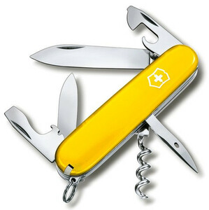 Нож Victorinox Spartan, 91 мм, 12 функций, желтый