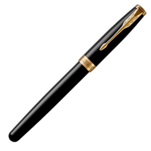 Parker Sonnet Core - Matte Black GT, ручка-роллер, F, BL, фото 1
