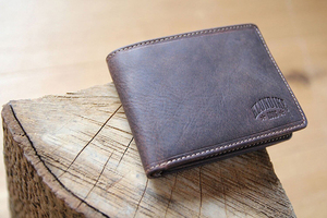 Бумажник Klondike Billy, коричневый, 11x8,5 см, фото 15