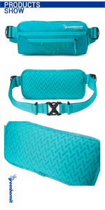 Ультралёгкая поясная сумка Green-Hermit Pouch Bag NAVY BLUE/M/115г/25х6х12см, CT200436, фото 9