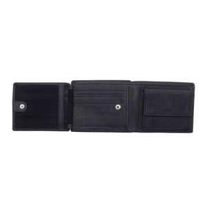 Бумажник Klondike Yukon, черный, 10,5х2,5х9 см, фото 3