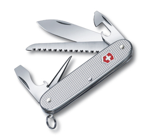 Нож Victorinox Farmer, 93 мм, 9 функций, серебристый, фото 1