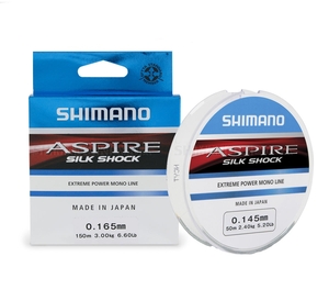 Леска зимняя SHIMANO Aspire Silk S Ice 50м прозрачная 0,255мм 7кг