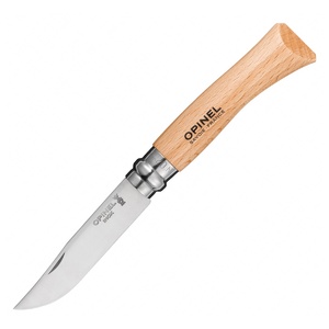 Нож Opinel №7, нержавеющая сталь, рукоять из бука, блистер, фото 2