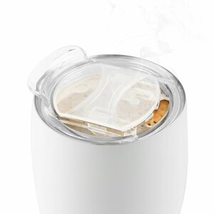 Термокружка Asobu Imperial Coffee (0,3 литра), белая, фото 3