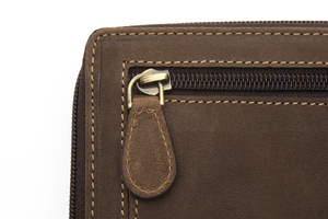 Бумажник Klondike Mary, коричневый, 19,5x10 см, фото 7