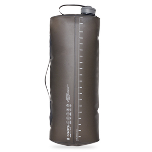 Мягкая канистра для воды HydraPak Seeker (4 литра), серая, фото 2