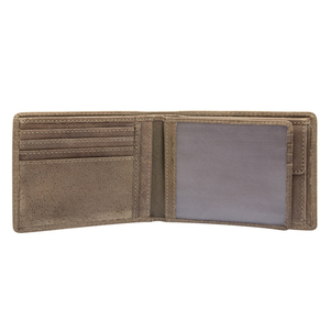 Бумажник Klondike Tony, коричневый, 12x9 см, фото 4